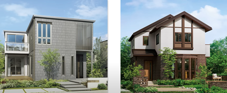 鉄骨系商品と木質系商品